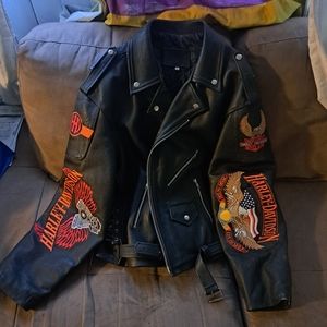 Mens Brand new Harley Davidson leather jacket